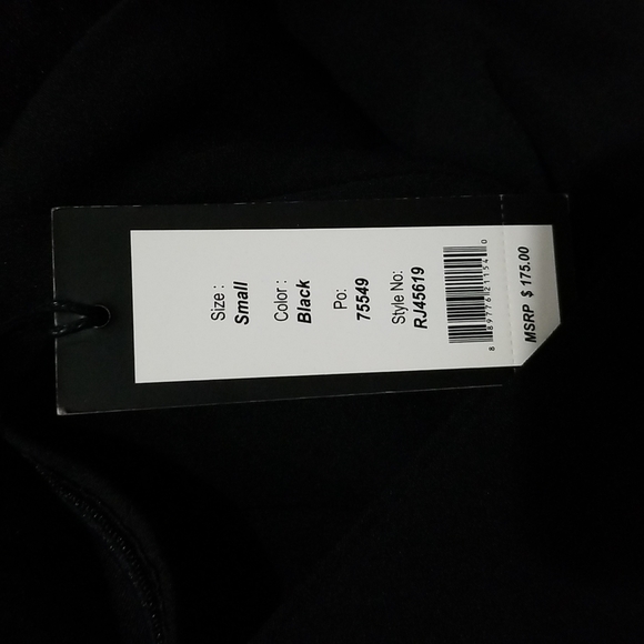 NWT $175 Romeo & Juliet Black Strapless Romper Playsuit Small - Picture 7 of 7